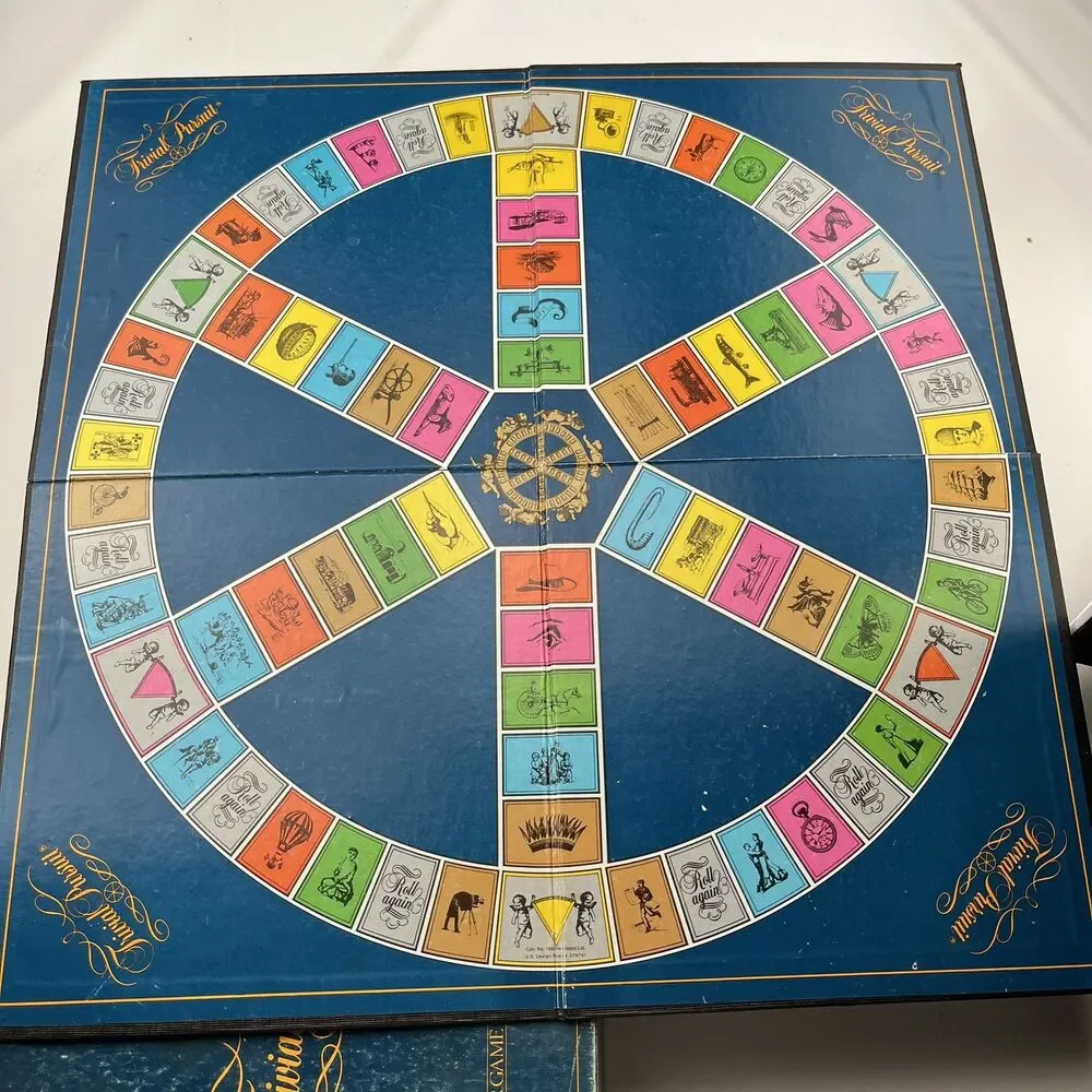 Vintage 1981 Trivial Pursuit Master Game Genus Edition Set